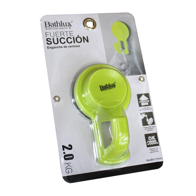 

Крючок для полотенца на вакуумной присоске Bathlux Green Leaves 30150 (132535)