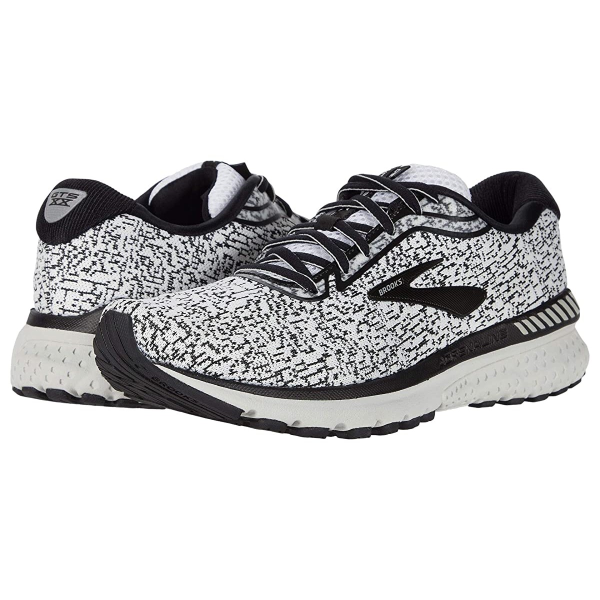 

Кроссовки Brooks Adrenaline GTS 20 White/Black/Grey, 45.5 (295 мм)