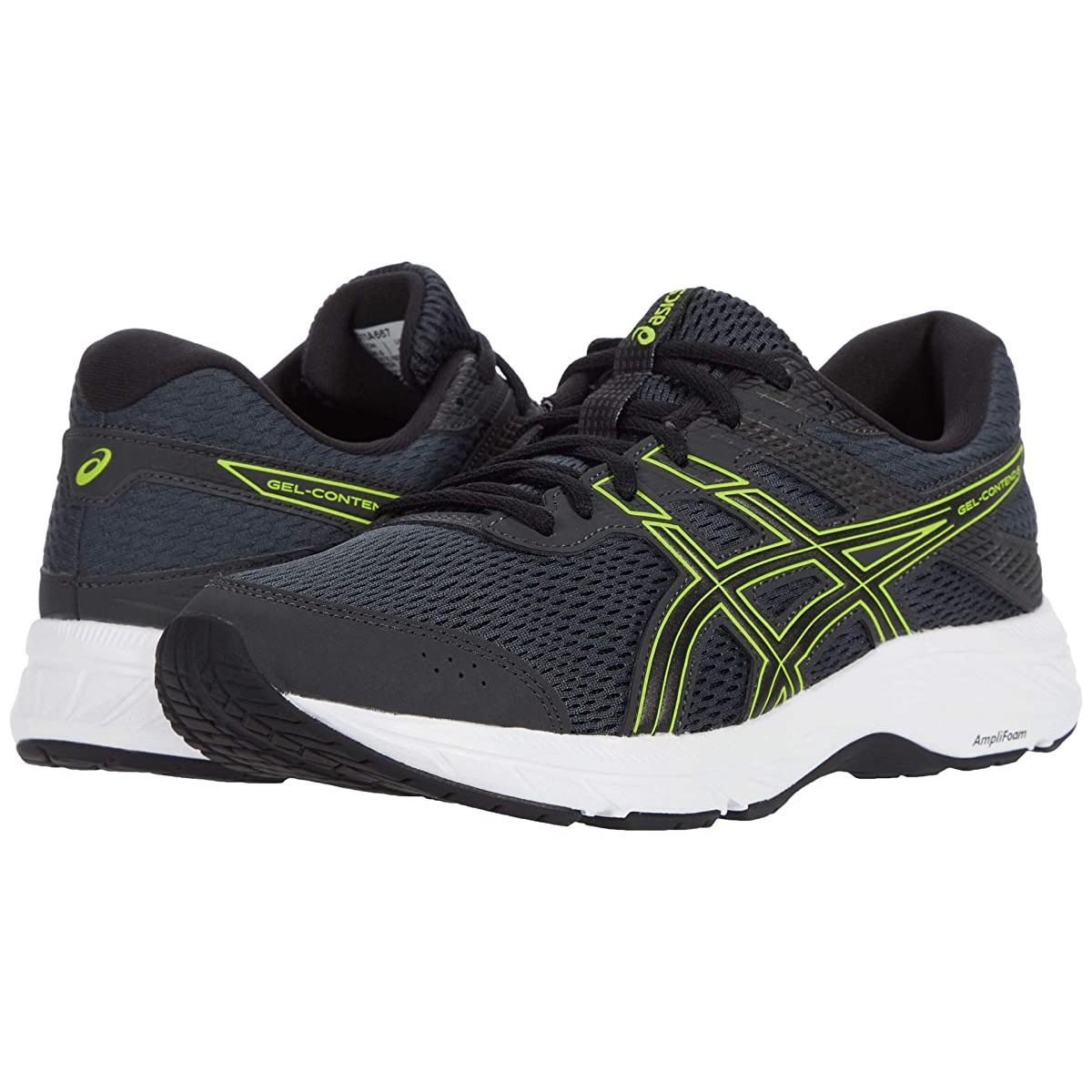 

Кроссовки Asics GEL-Contend& 6 Graphite Grey/Lime Zest, 46 (290 мм)