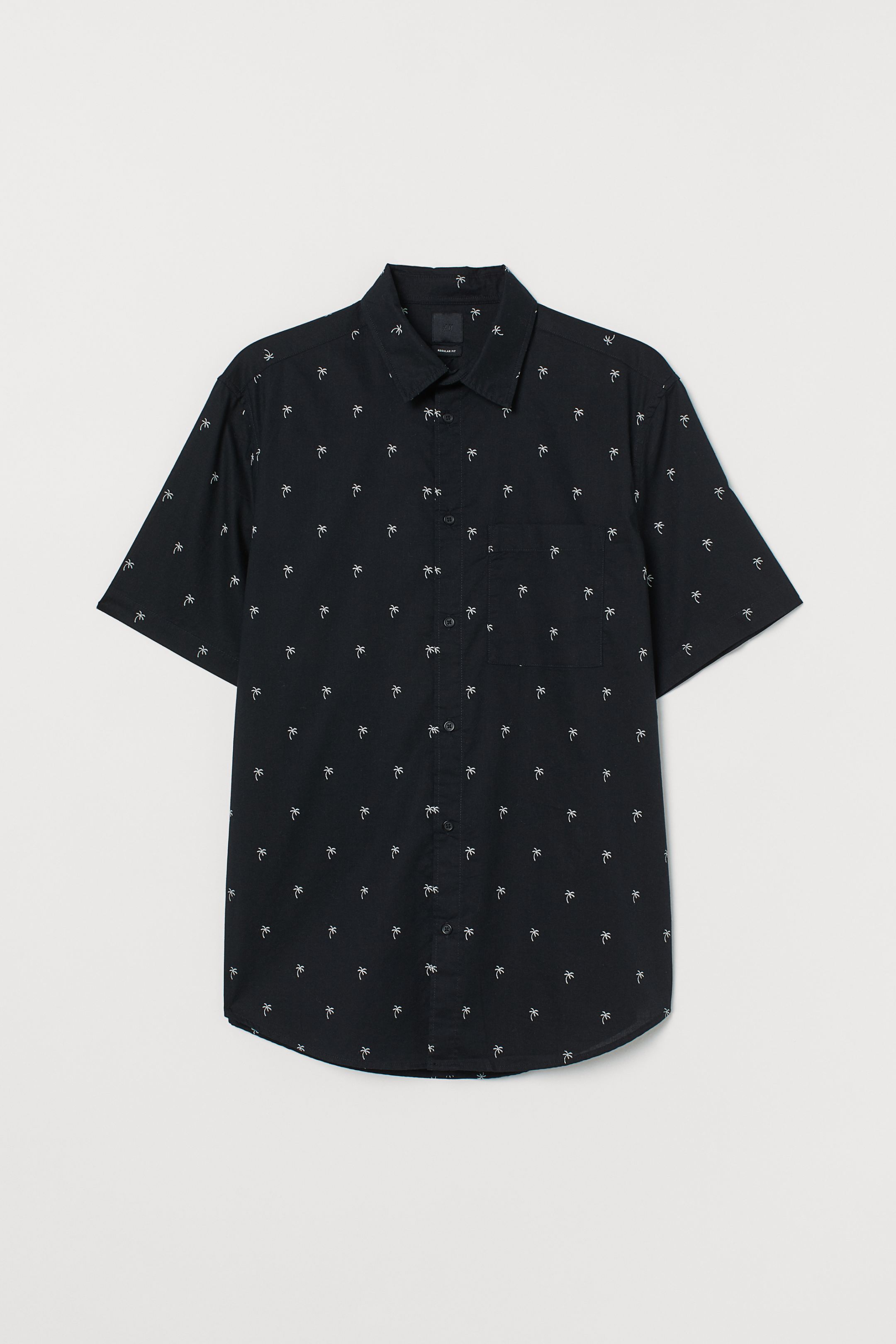 

Рубашка H&M S черный 5016209