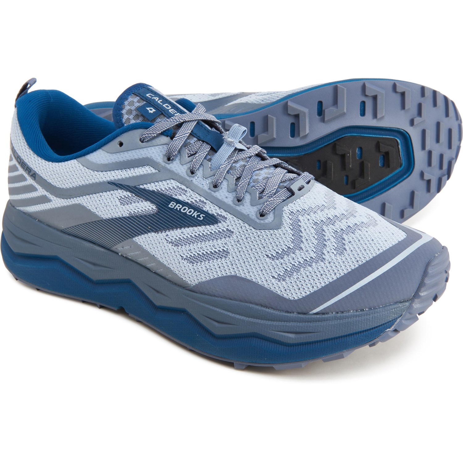 

Кроссовки Brooks Caldera 4 Running Blue Fog/Poseidon/Grey, 40.5 (255 мм)