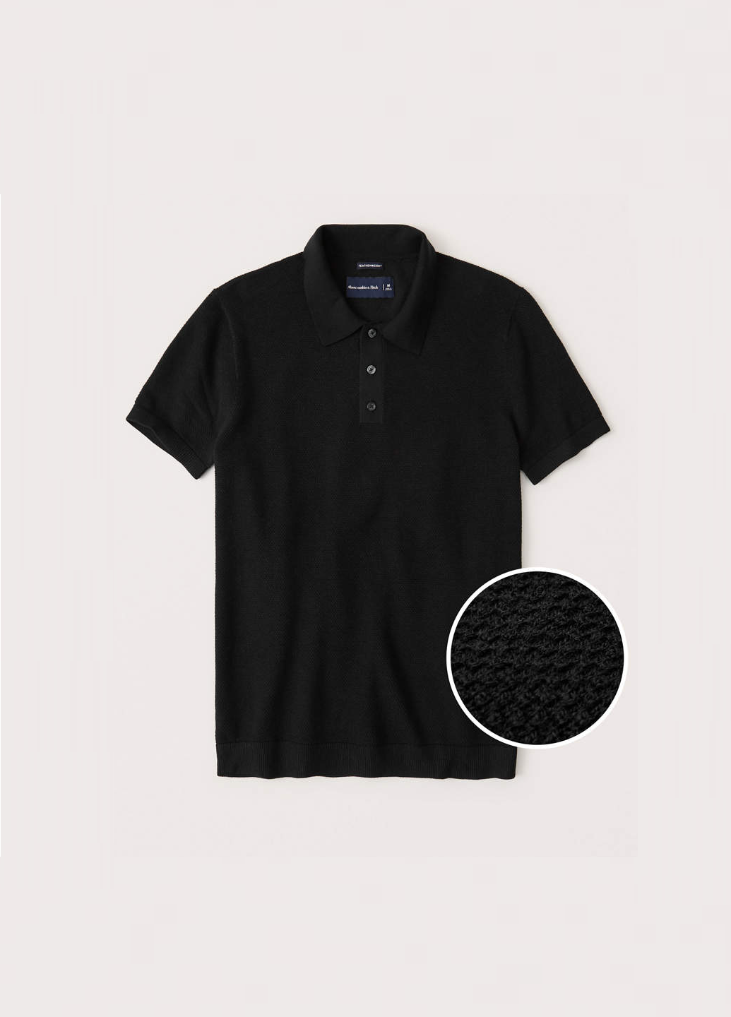 

Поло Abercrombie & Fitch AF8267M L Черный