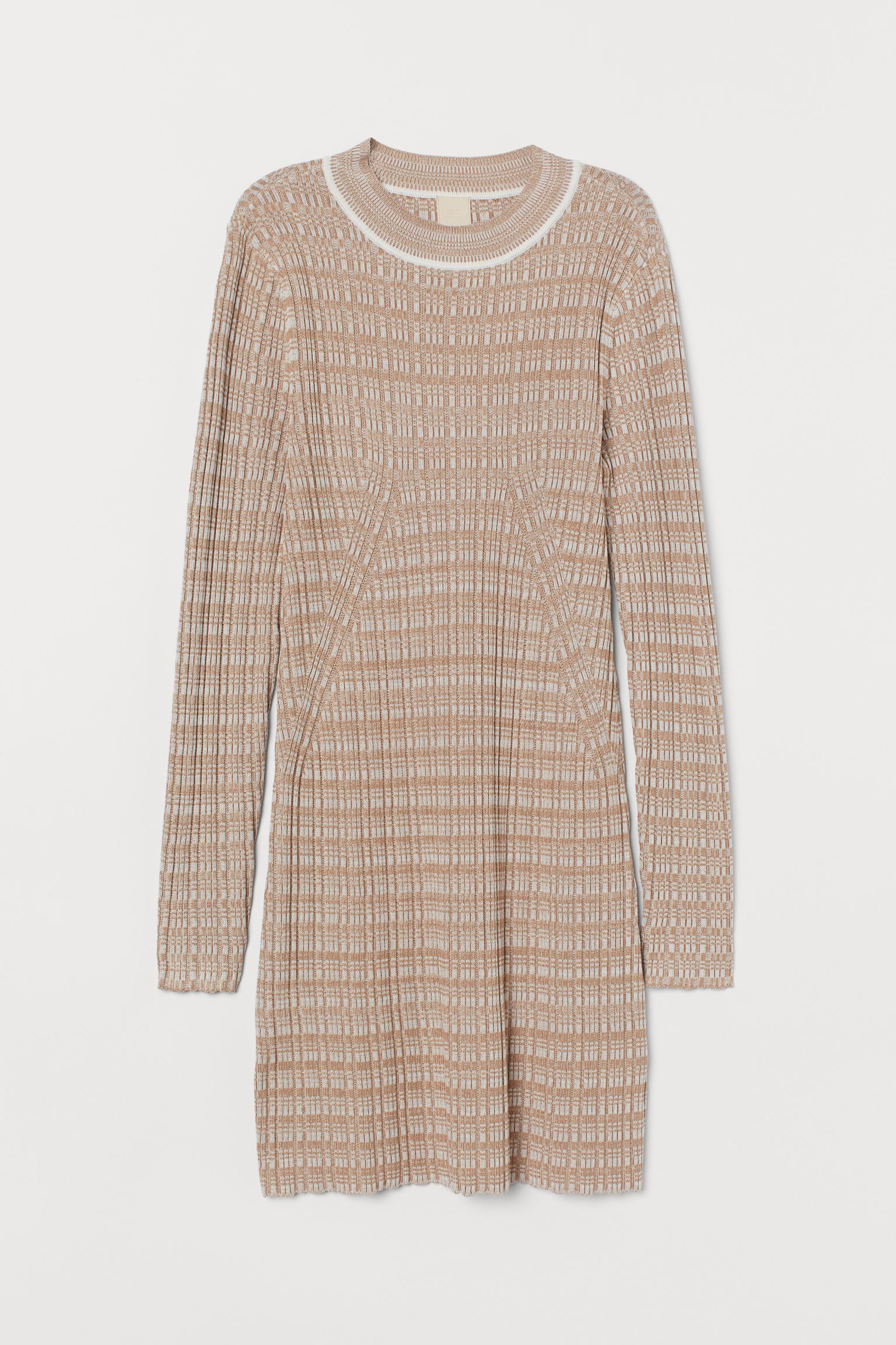 

Платье H&M  бело коричневый 1127902700, Платье H&M XS бело коричневый 1127902700