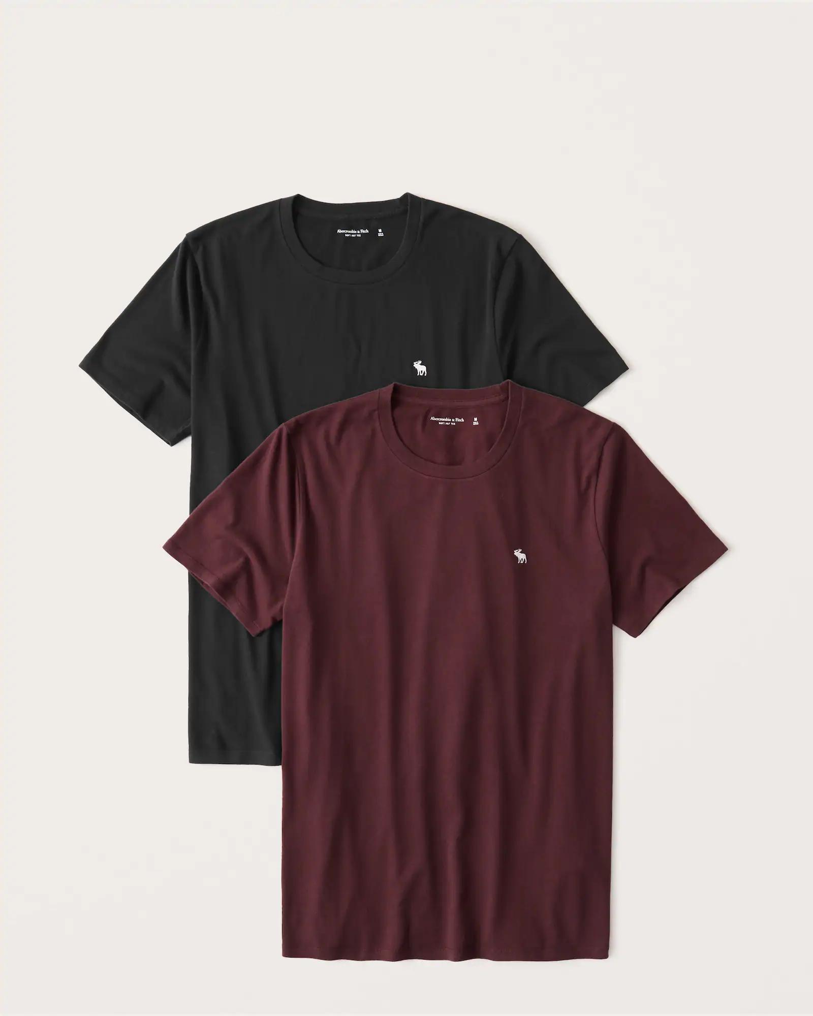

Набор футболок (2 шт.) Abercrombie & Fitch AF8290M  Бордовый, чёрный, Набор футболок (2 шт.) Abercrombie & Fitch AF8290M S Бордовый, чёрный