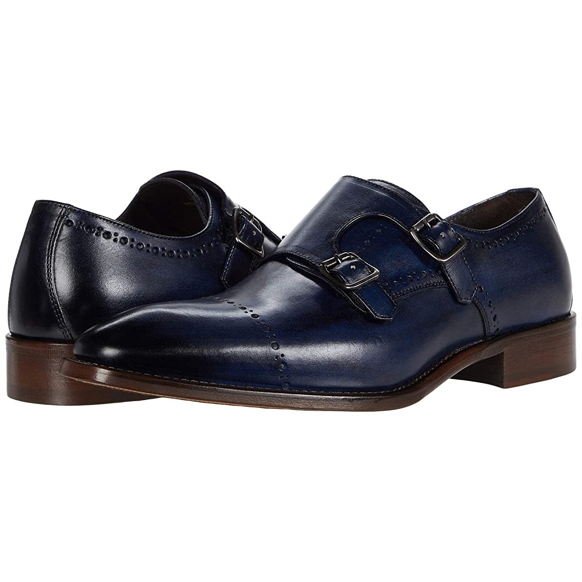 

Туфли оксфорды JM Collection Reece Monk Navy, 42.5