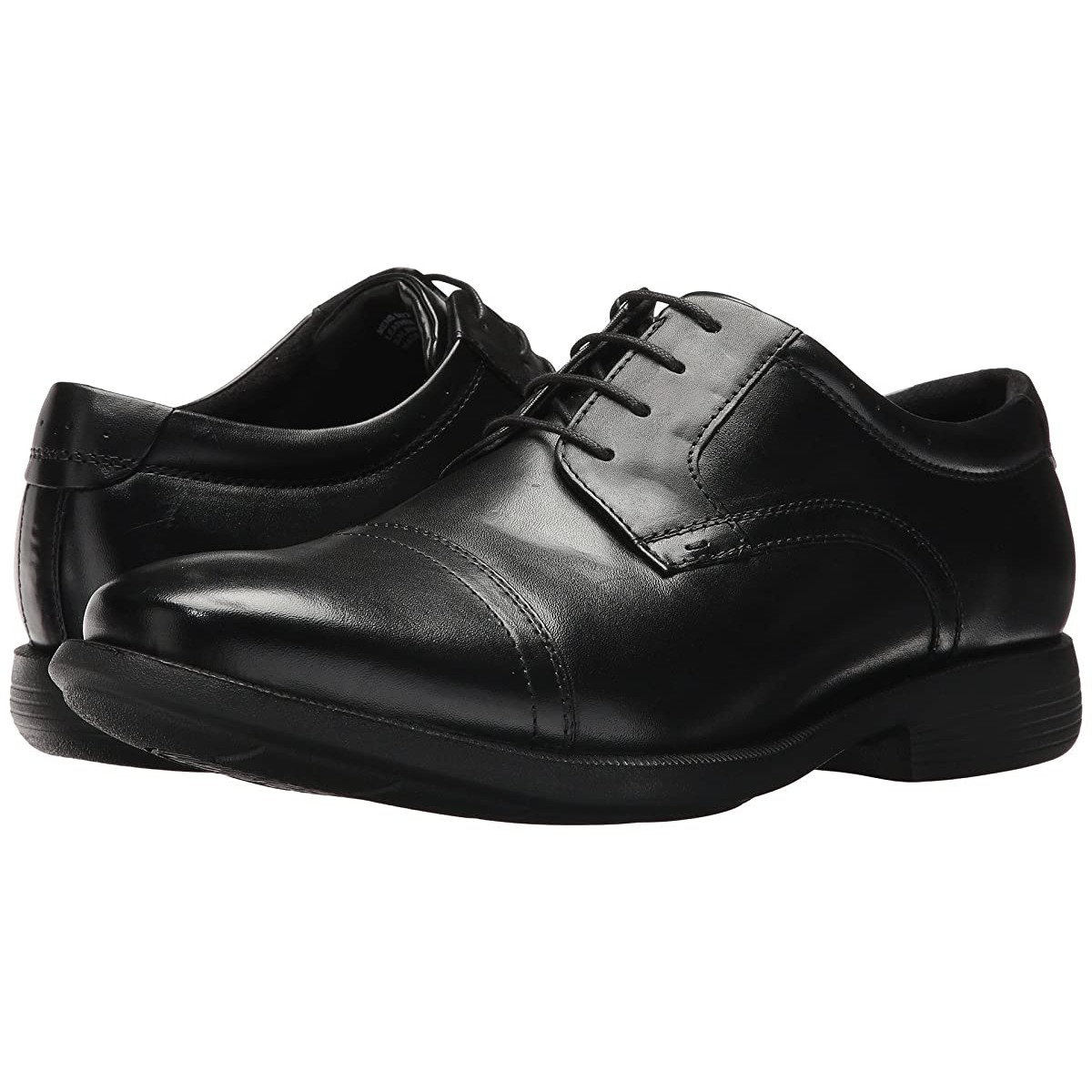 

Туфли оксфорды Nunn Bush Dixon Cap Toe Oxford with KORE Walking Comfort Technology Black, 44.5 (295 мм)