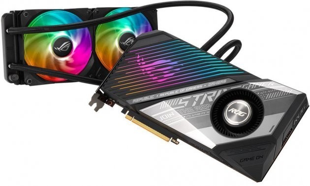 

Видеокарта ASUS Radeon RX 6900 XT 16Gb ROG STRIX LC OC GAMING (ROG-STRIX-LC-RX6900XT-O16G-GAMING)