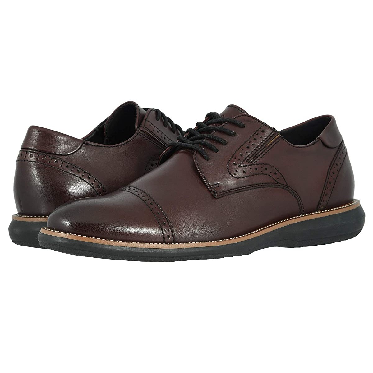 

Туфли оксфорды Dockers Beecham Bordeaux Burnished Full Grain, 40.5
