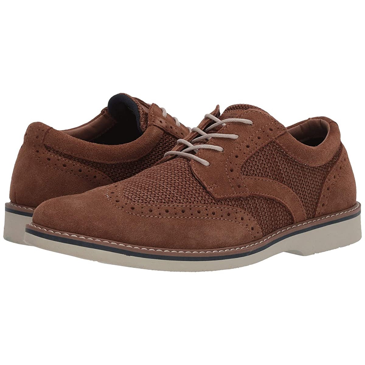 

Туфли оксфорды Nunn Bush Barklay Wing Tip Oxford Camel Multi, 40.5 (255 мм)