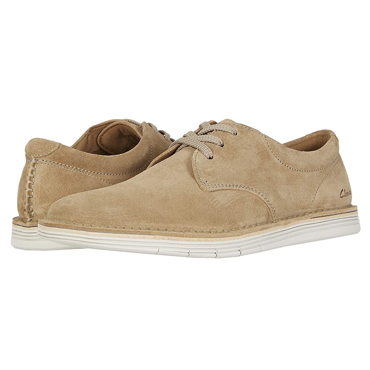

Туфли оксфорды Clarks Forge Vibe Dark Sand Suede, 44 (285 мм)