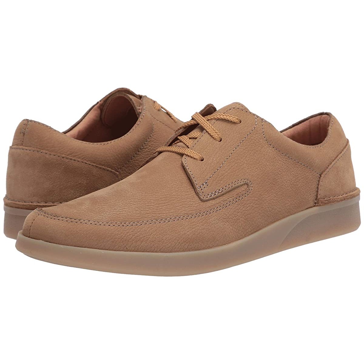 

Туфли оксфорды Clarks Oakland Craft Dark Sand Nubuck, 42.5 (275 мм)