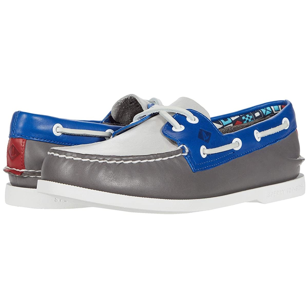 

Мокасины Sperry A/O 2-Eye Plushwave Nautical Grey Multi, 44 (285 мм)