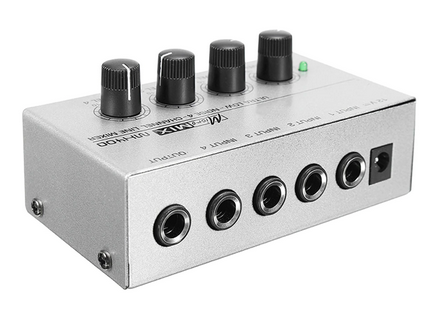 

Профессиональный портативный аудиомикшер микшерный пульт Micro-MIX MH400