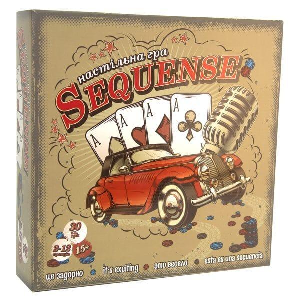 

Настольная игра Strateg 30361 Sequense