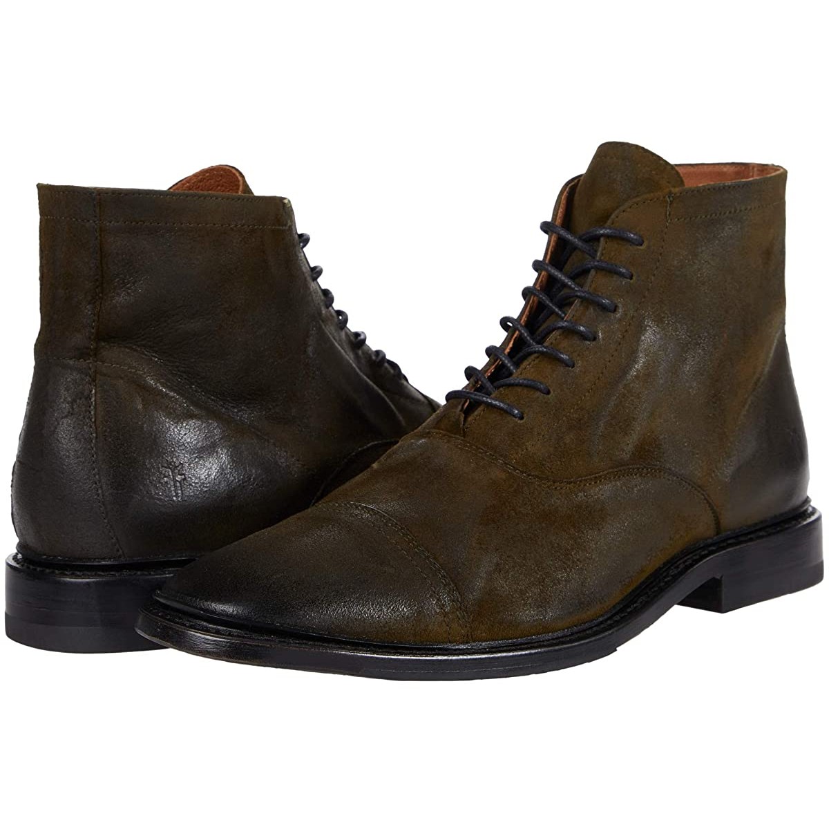 

Ботинки Frye Paul Bal Lace-Up Olive Oiled Goat Leather, 43 (280 мм)