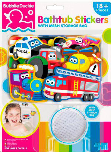 

Игровой набор 4M Наклейки для ванной Транспорт (00-04748)