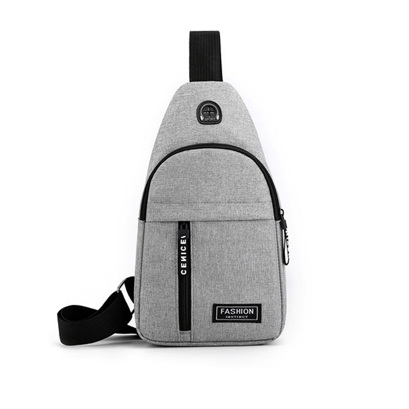 

Сумка мужская через плечо Lesko TT-8012 Gray