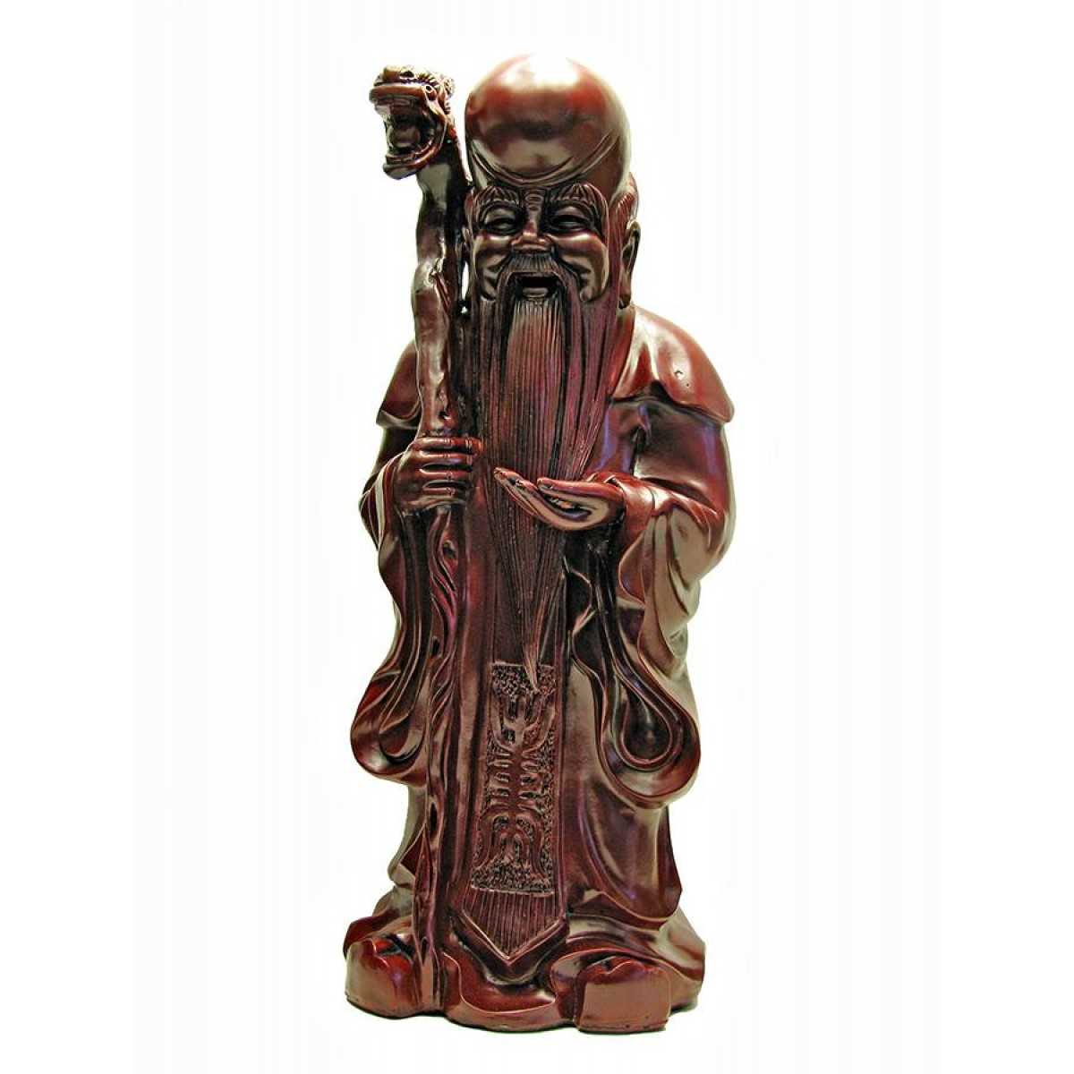 

Статуэтка Шоусин каменная крошка коричневый (56 см) 18563
