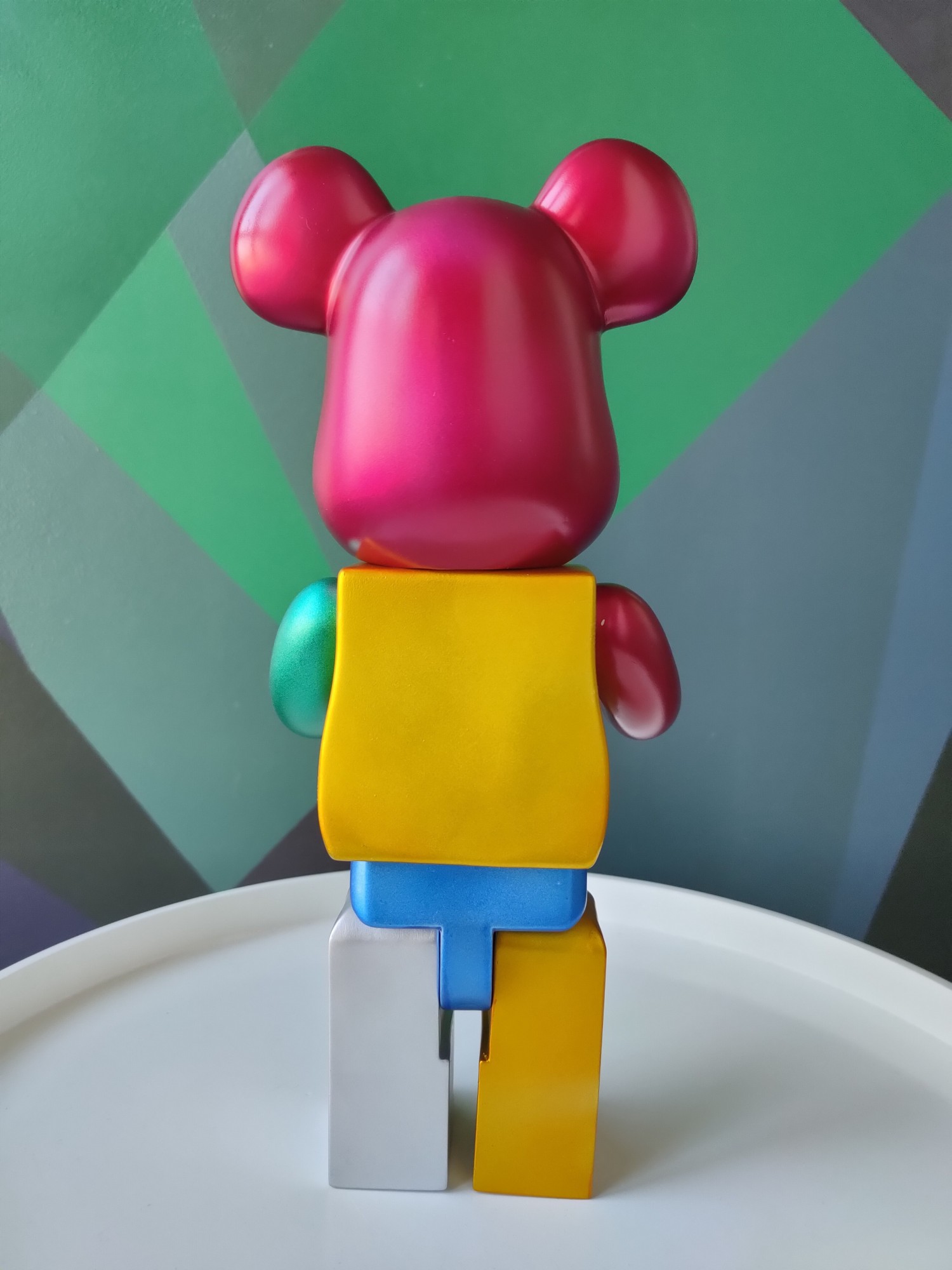 BEARBRICK BAPE 25th Anniversary Multicolor Foil XXV 400%