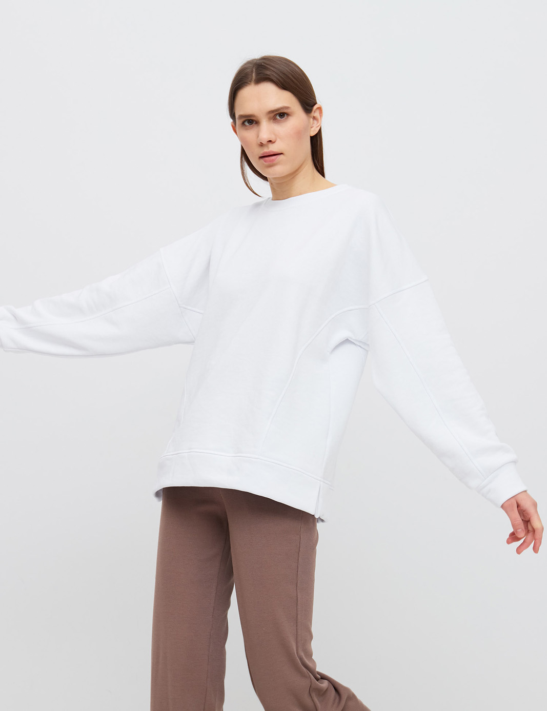

Худи и свитшот деми Wear me женский модный однотонный оверсайз  Белый 1w/43/10, Худи и свитшот деми Wear me женский модный однотонный оверсайз M Белый 1w/43/10