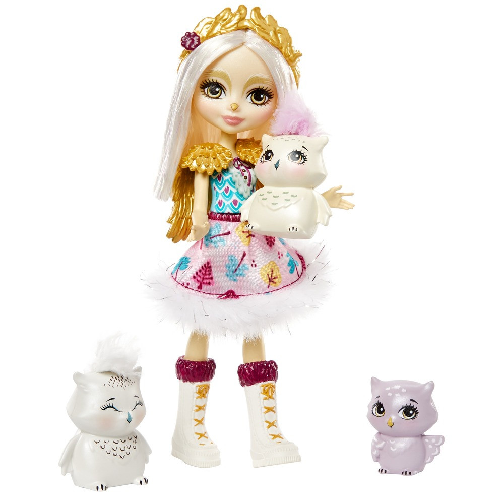 

Игровой набор Enchantimals (Энчантималс) "Семья Белой Совы Одель" GJX46