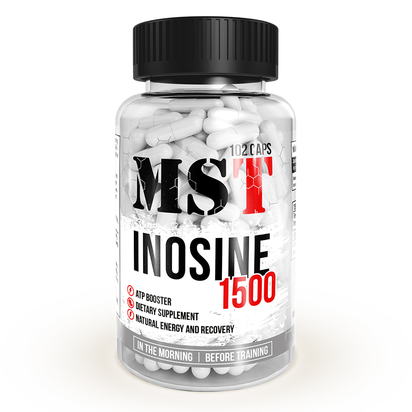 

Специальный продукт MST Nutrition Inosine 1500 mg 102 капсулы