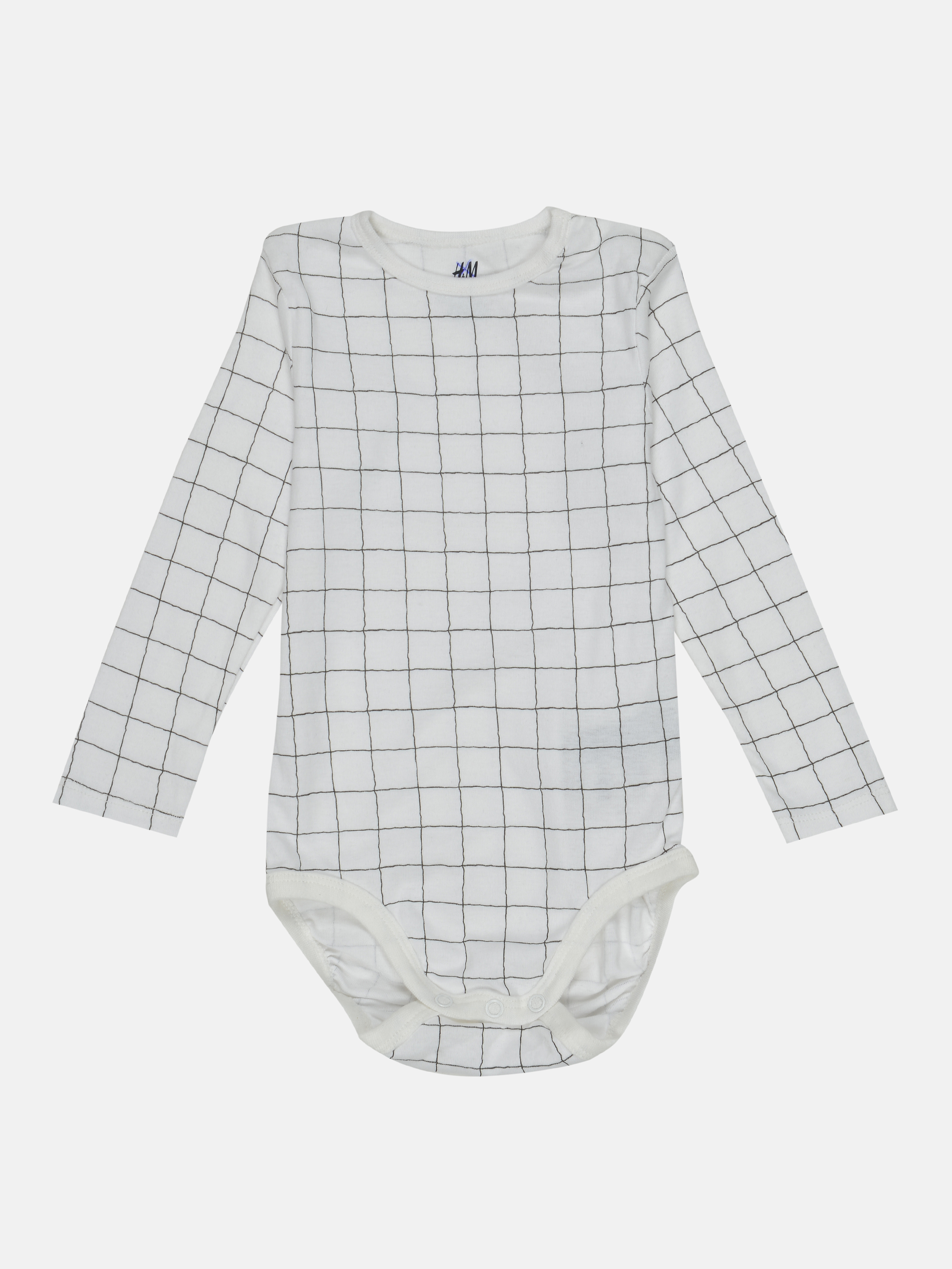 

Боди H&M 92см белый клетка 16026203378