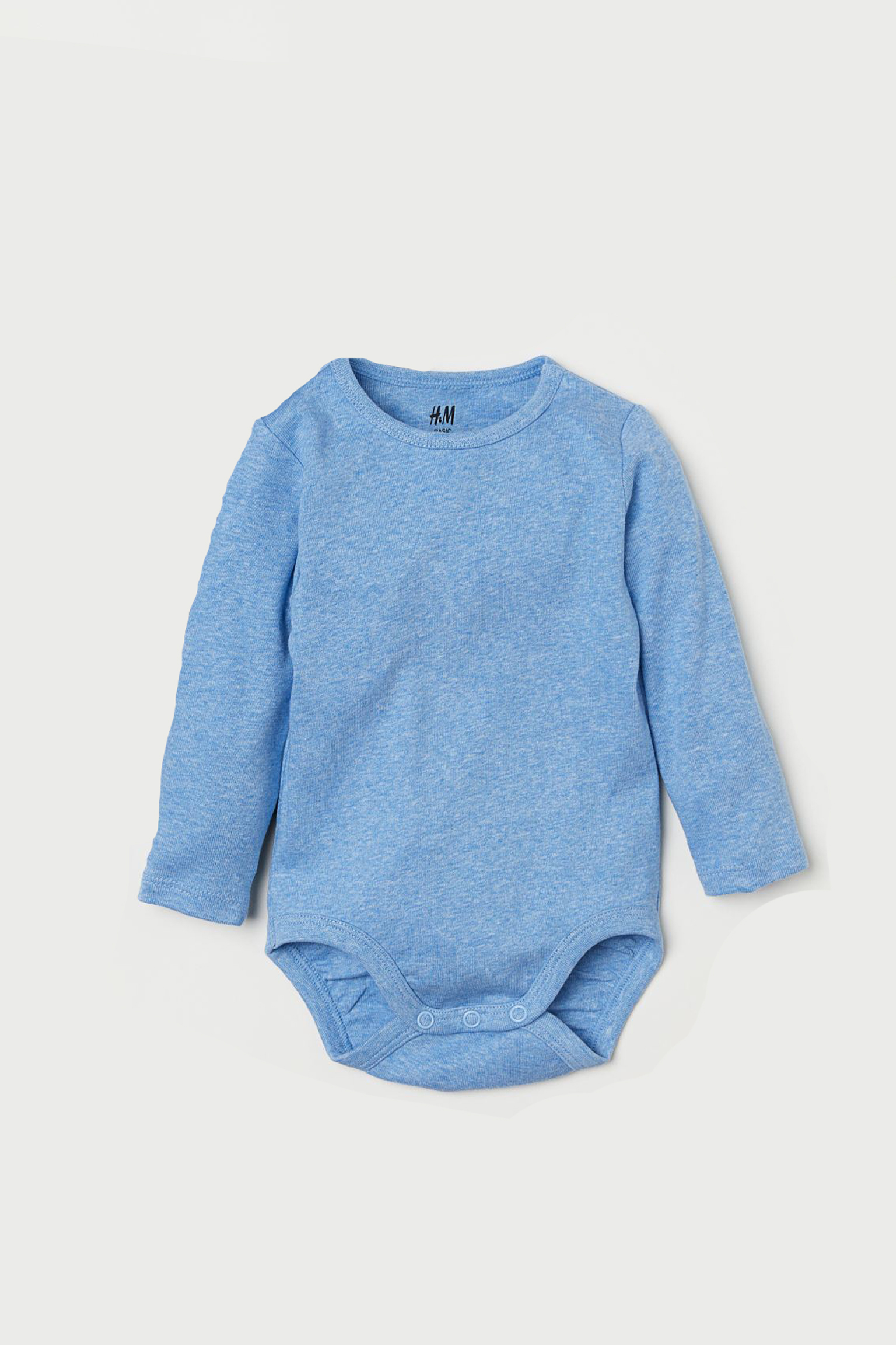 

Боди H&M 50см голубой меланж 220453302270