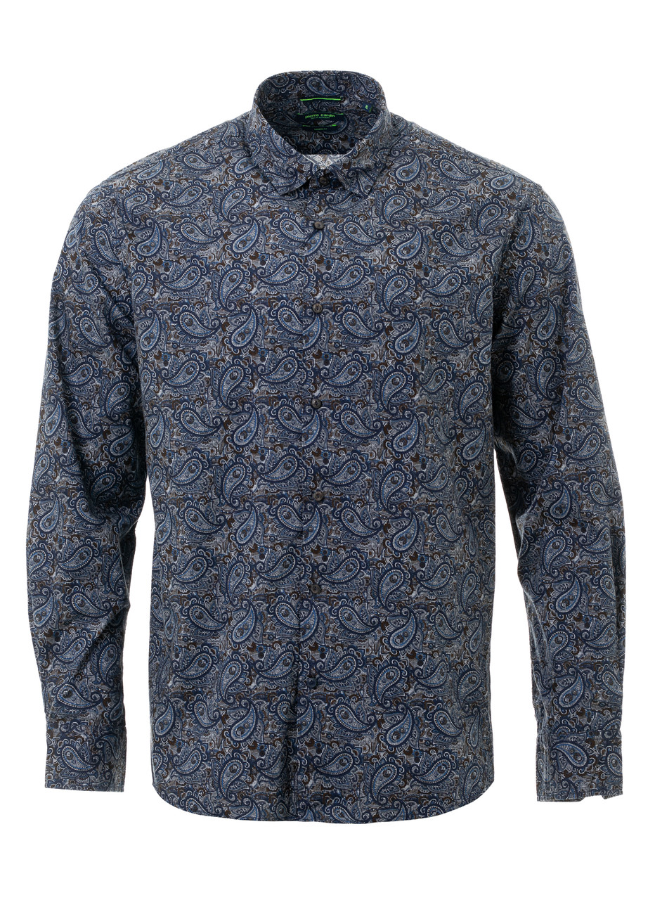 

Рубашка Pierre Cardin Denim Academy  Синяя (26983/9066, Рубашка Pierre Cardin Denim Academy L Синяя (26983/9066)