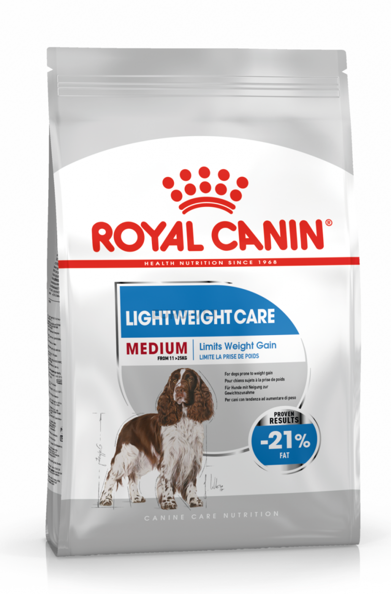 

Сухой корм для собак Royal Canin Medium Light Weight Care 3 кг
