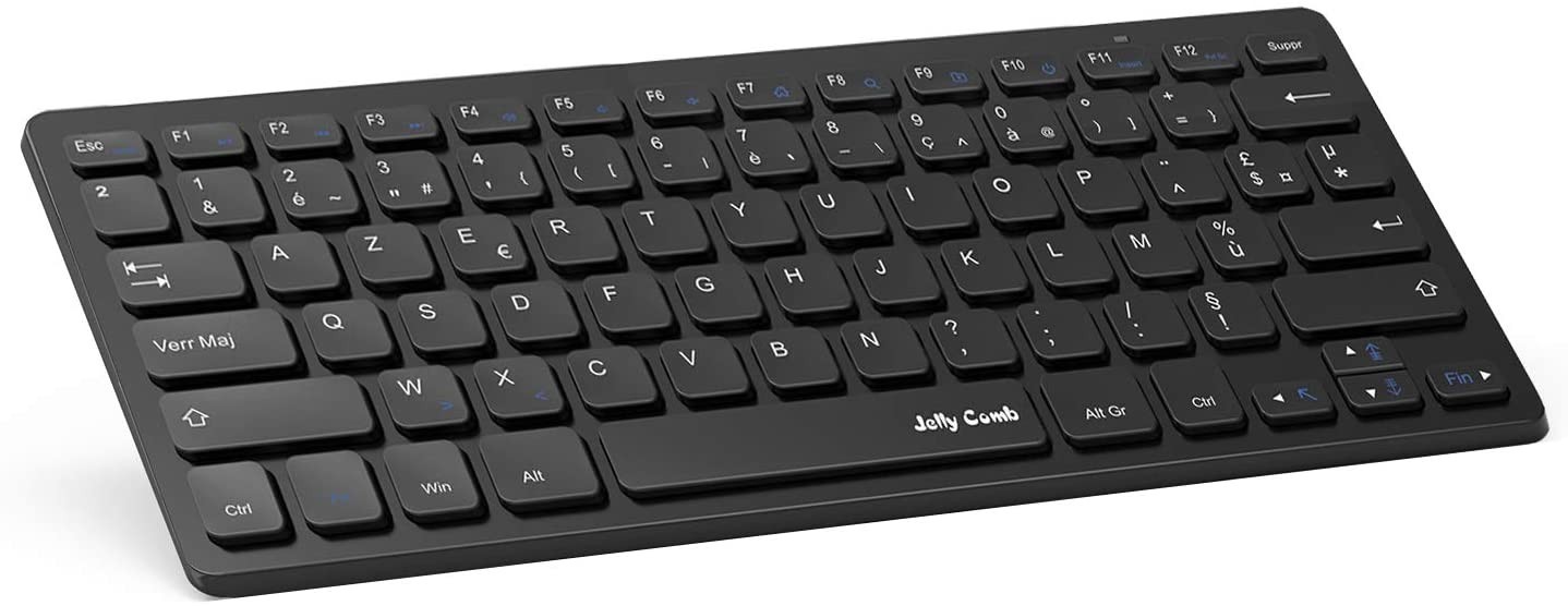

Клавиатура Беспроводная Jelly Comb WGJP - 019C Wireless Keyboard 2.4 G USB Раскладка AZERTY