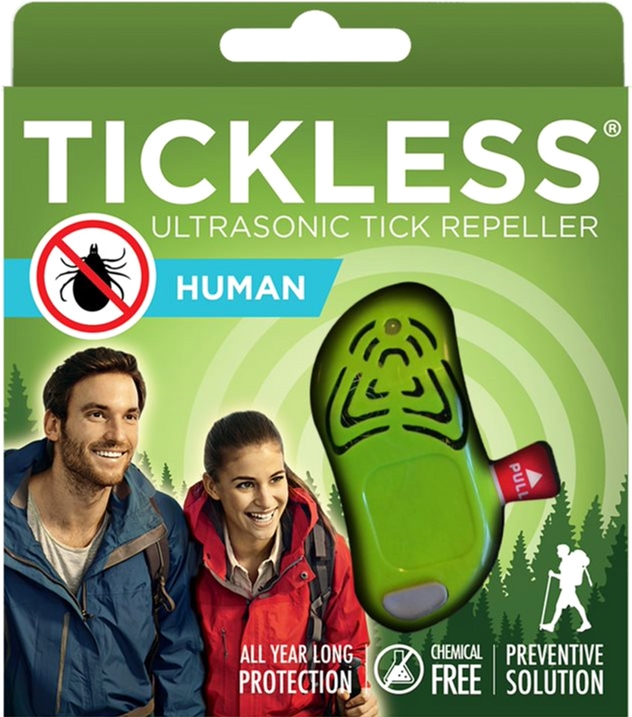 

Ультразвуковое устройство от клещей Tickless Human Green