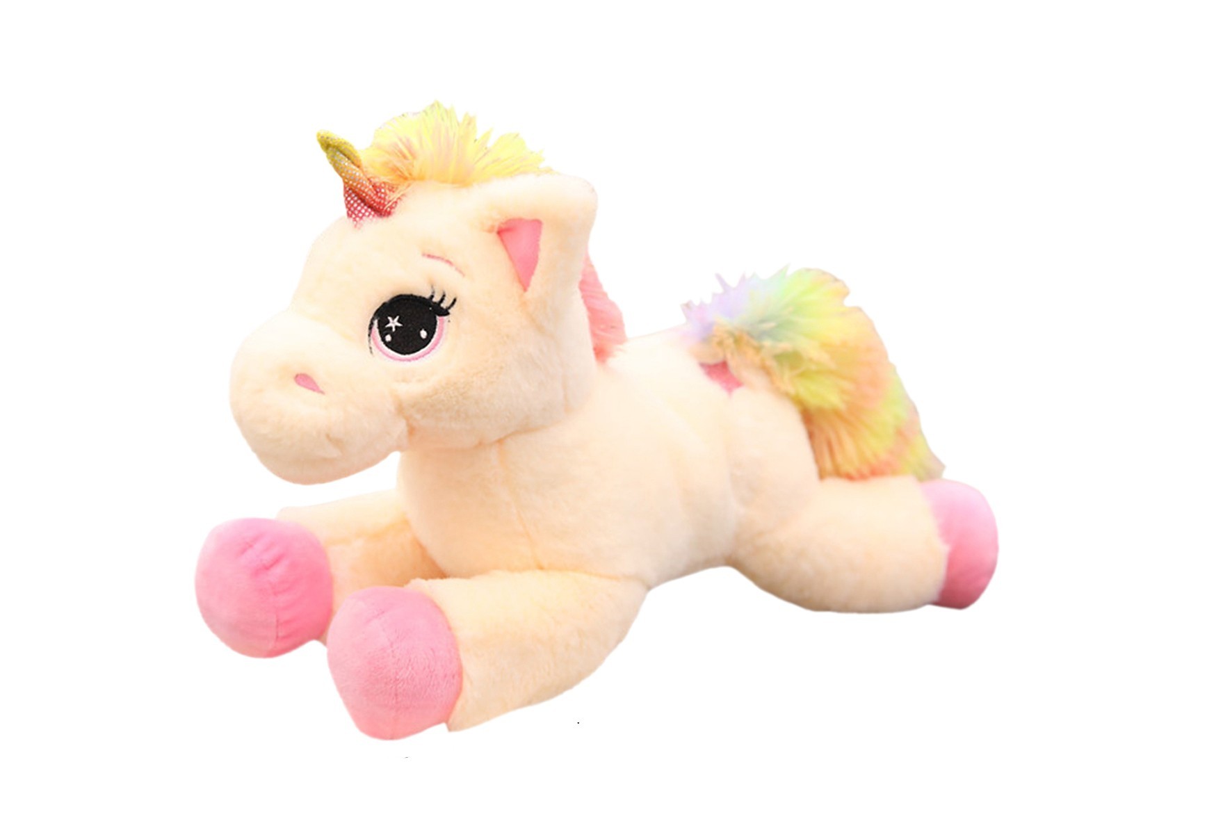 

Пони единорог Lit детская мягкая игрушка My Little Pony 35*30 см, персиковый