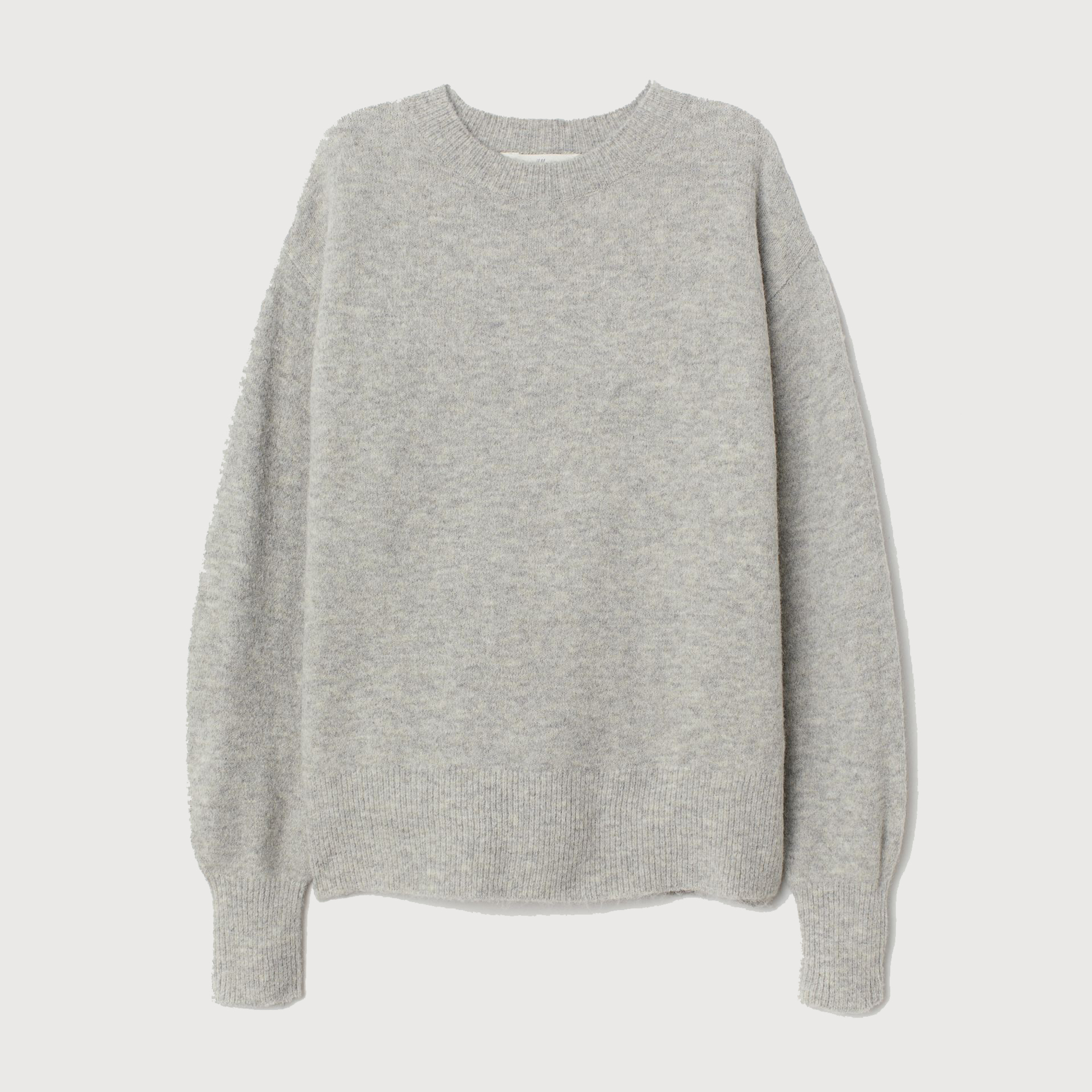

Джемпер H&M 2104-7028079 XS Светло-серый