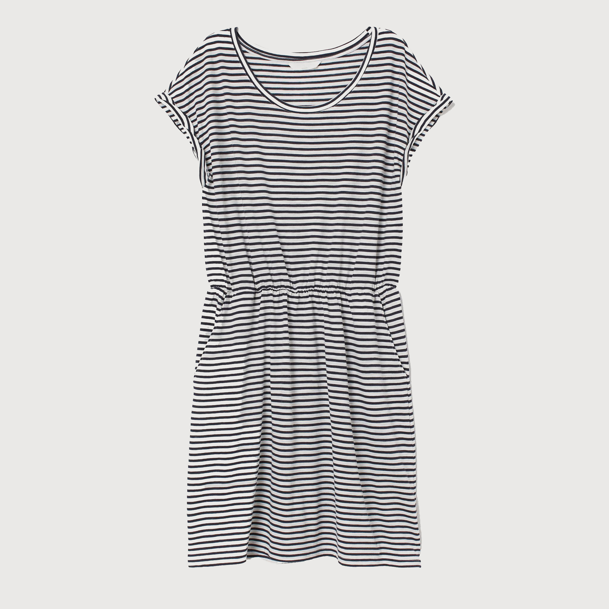 

Платье H&M 2104-5548110  Белое с темно-синим, Платье H&M 2104-5548110 XL Белое с темно-синим