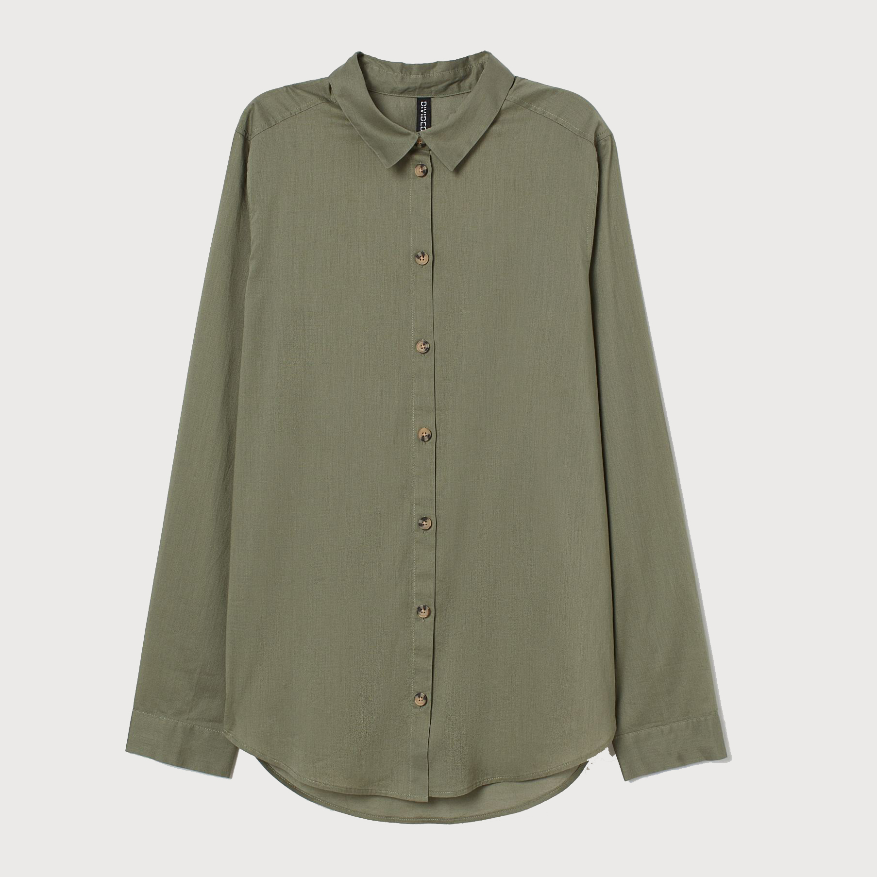 

Рубашка H&M 3010-6975640 38 Хаки