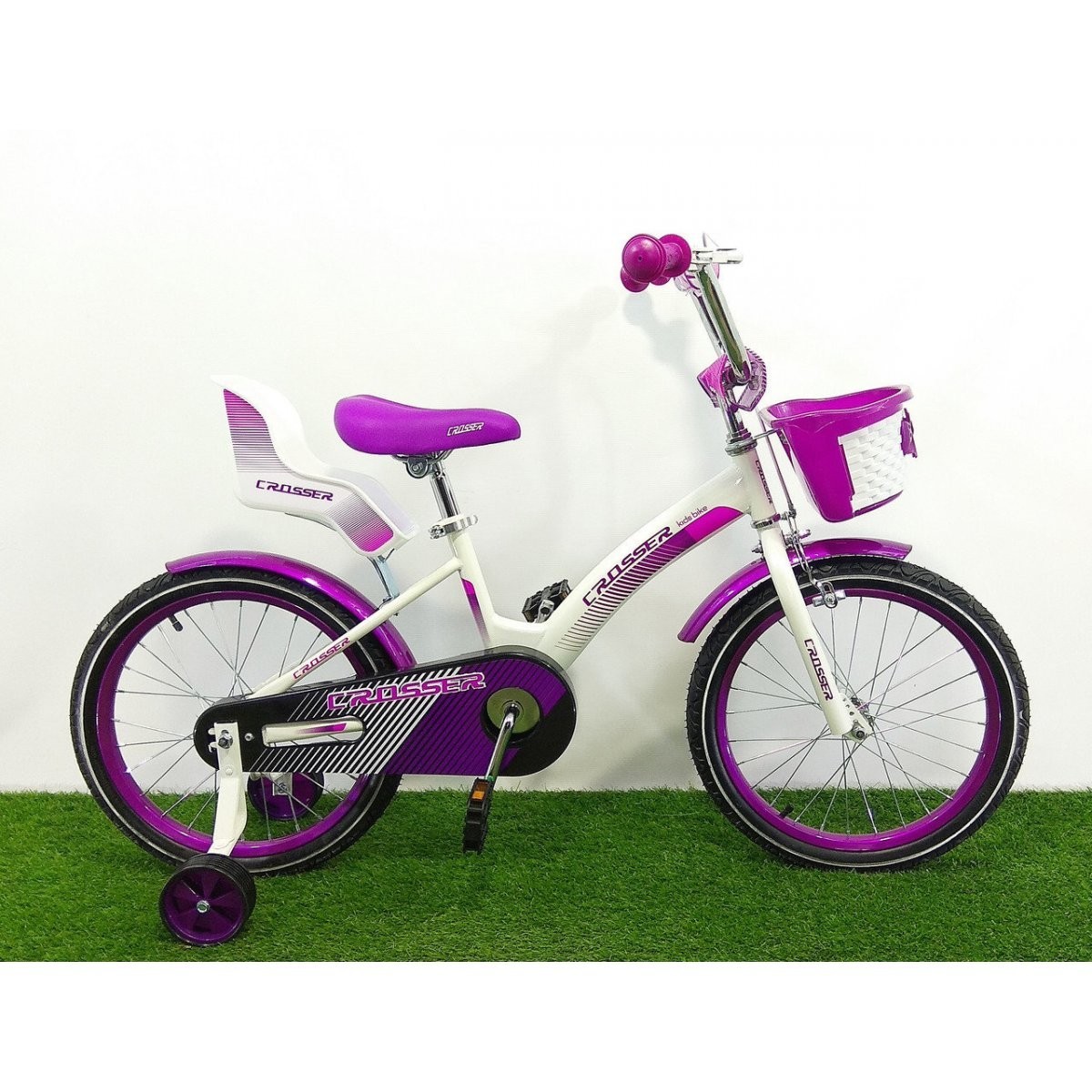 

Детский велосипед Crosser Kids Bike 20"фиолетовый