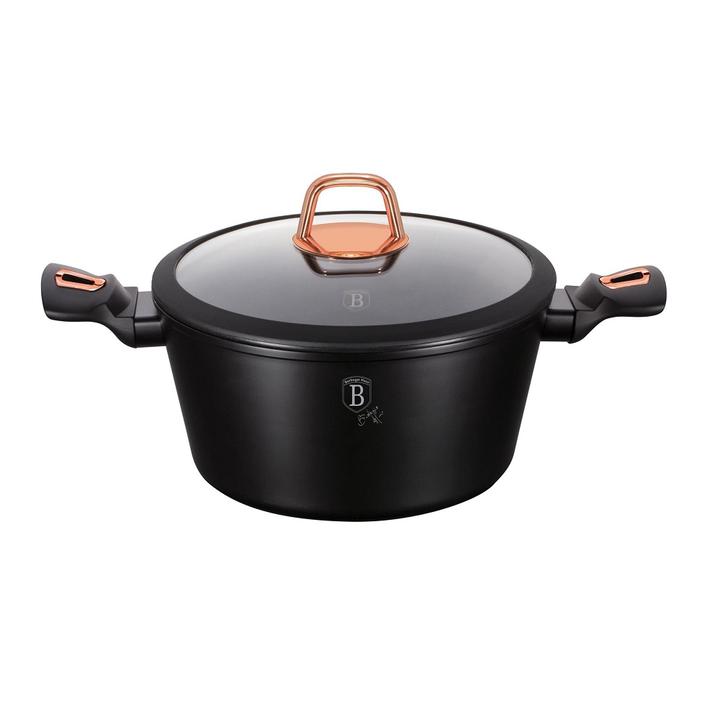 

Кастрюля с крышкой Berlinger Haus Black Rose Gold Collection 6,1л BH-1931N