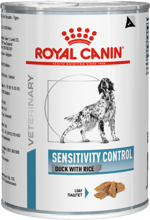 

Лечебный влажный корм для собак Royal Canin Sensitivity Control Duck & Rice Canine 12 шт(упаковка)