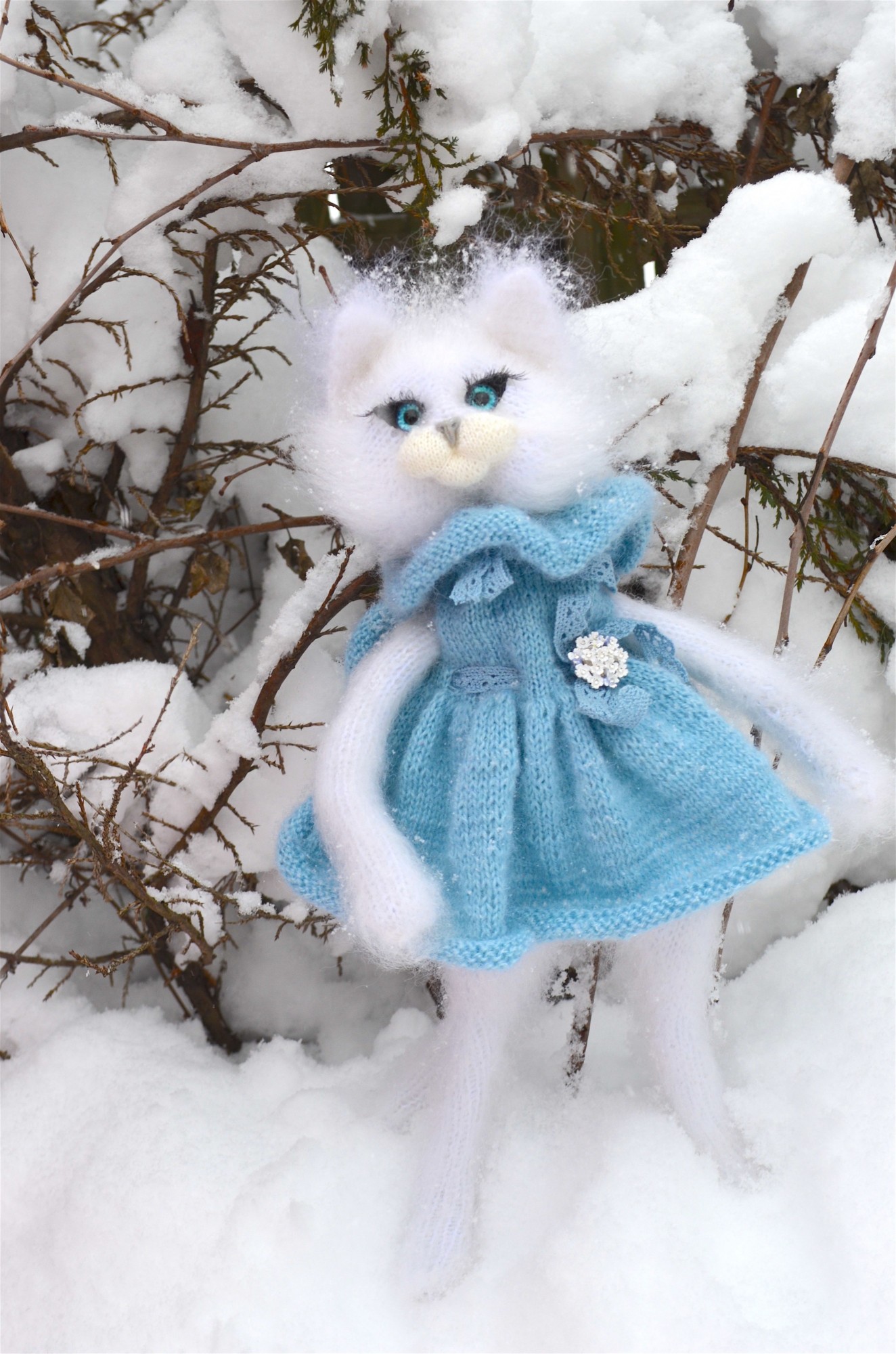 

Декоративная Игрушка Кошка Балерина