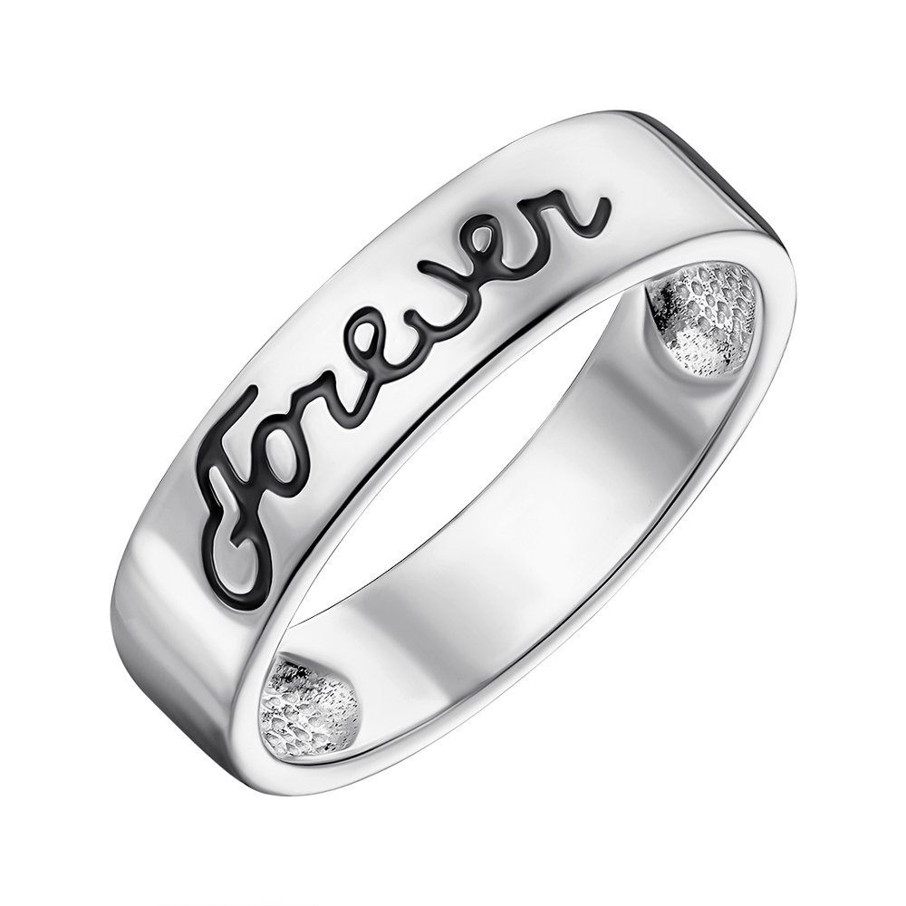 

Серебряное кольцо с эмалью Forever 000148611 18.5 размера