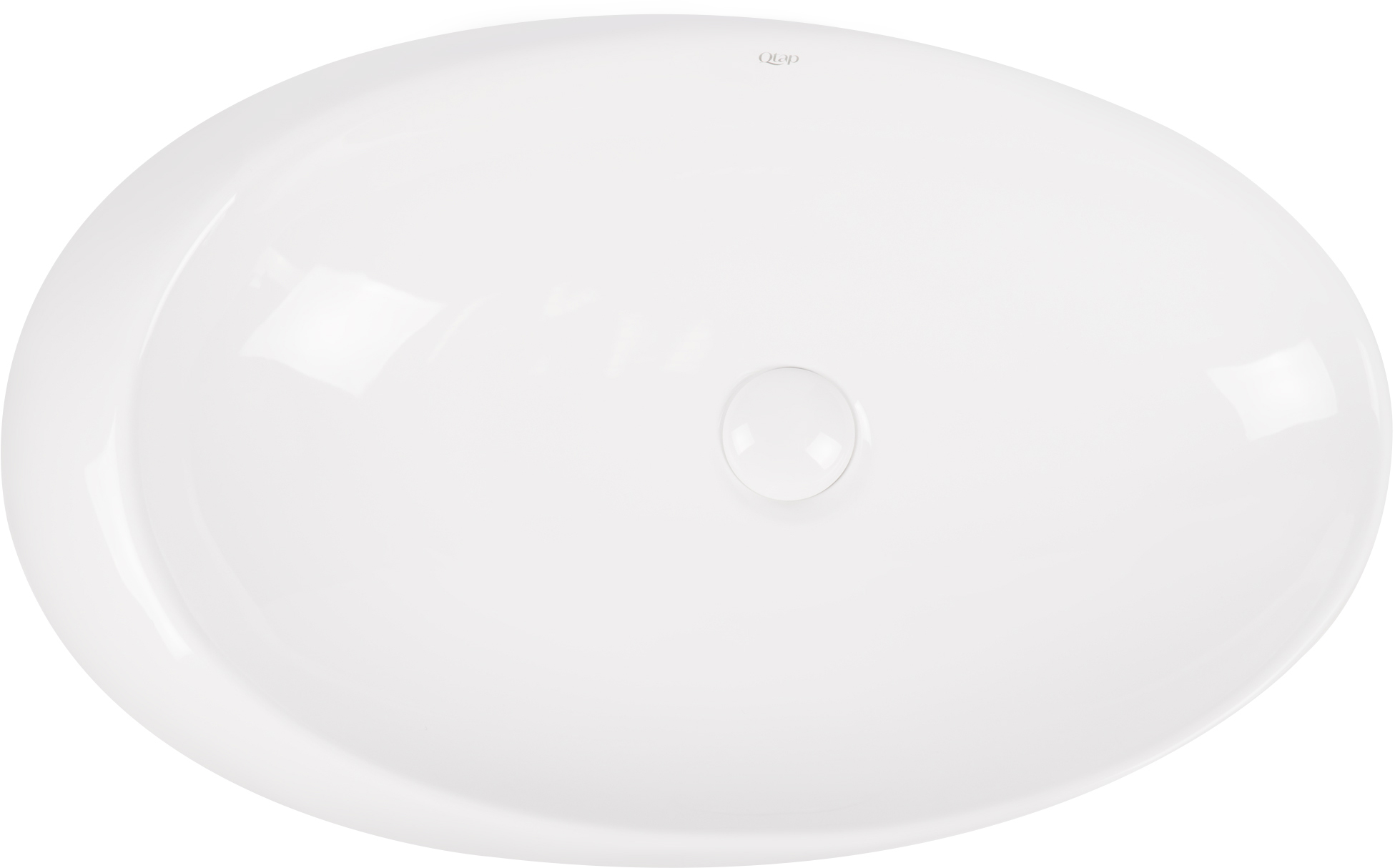 

Раковина QTAP Leo QT11111094W с донным клапаном