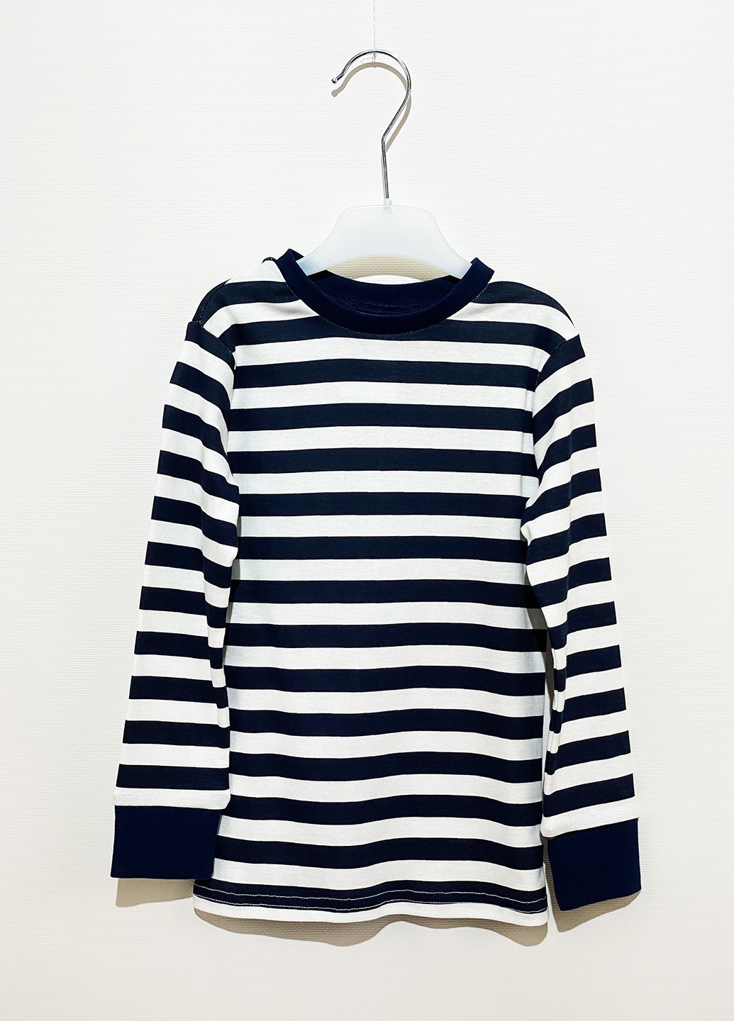 

Лонгслив H&M HOM92169 2-4 года (98-104 см.) белый с синим