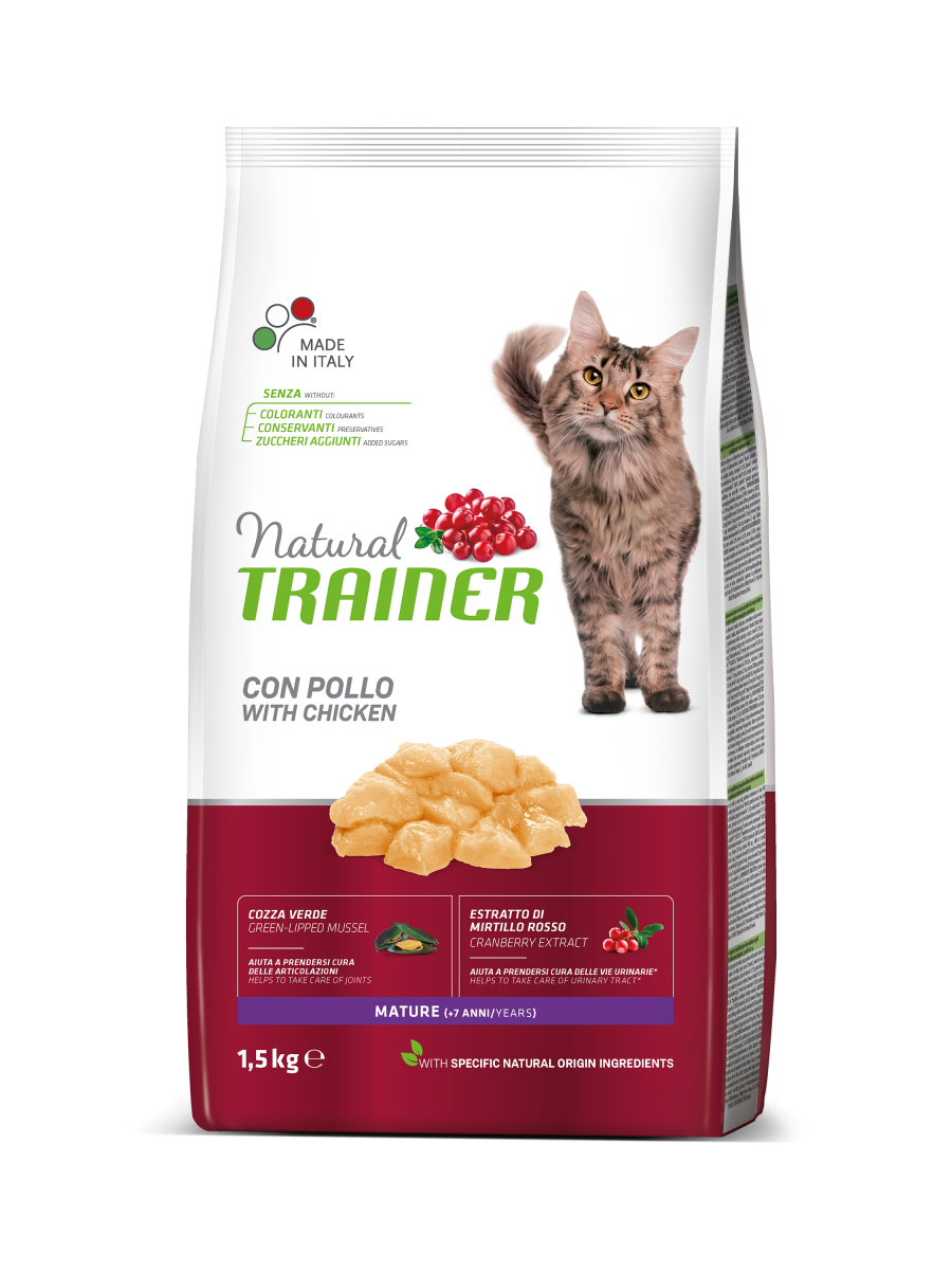 

Сухой корм для котов Trainer Natural Super Premium Mature Cat 1,5 кг