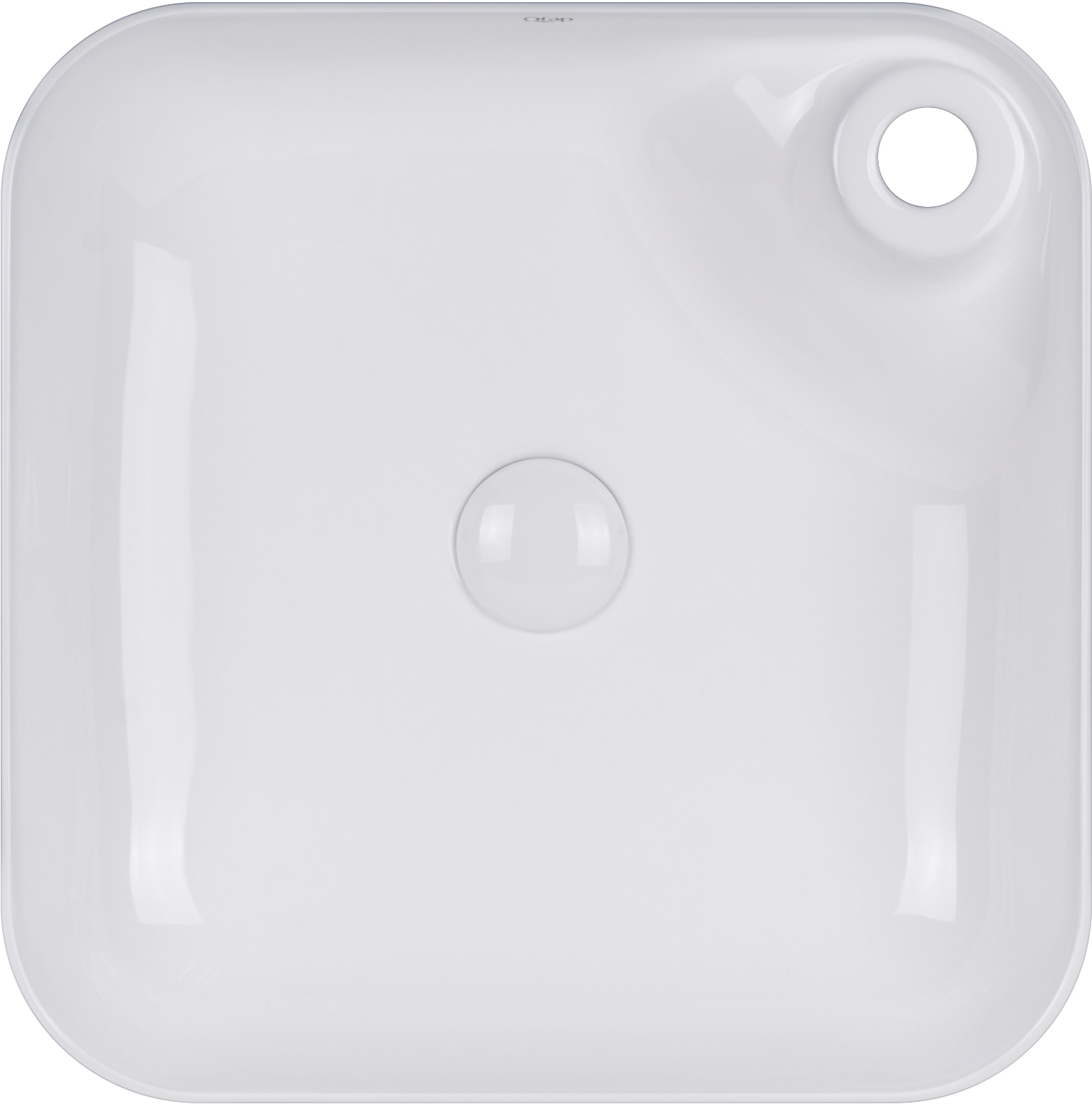 

Раковина QTAP Stork QT15112194W с донным клапаном