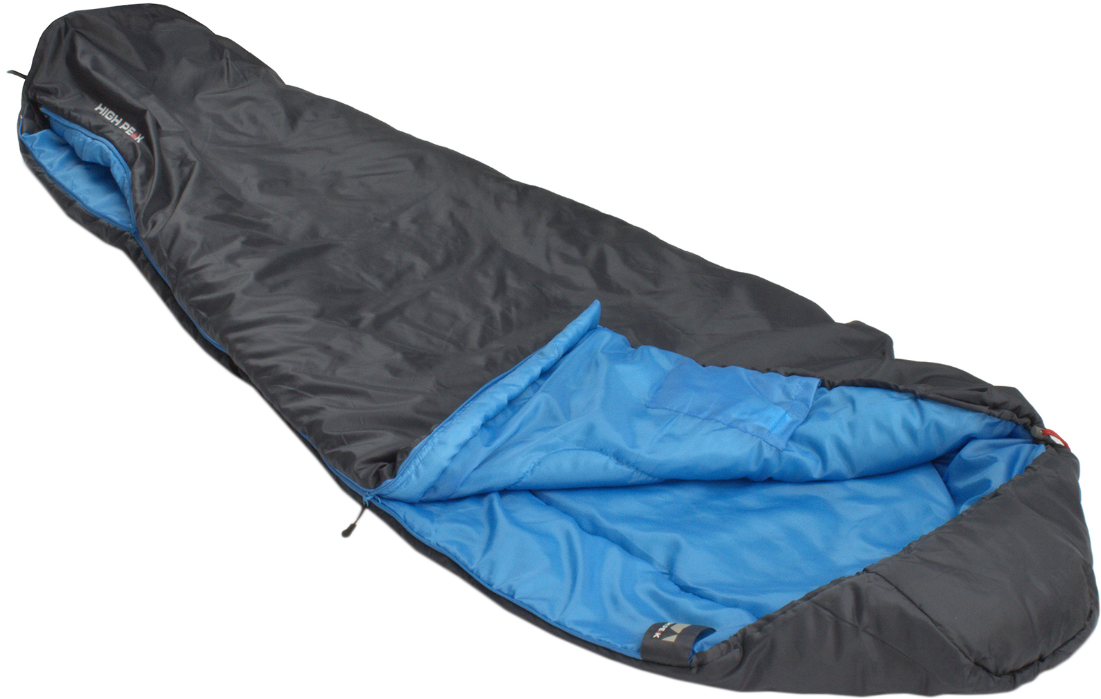 

Спальный мешок High Peak Lite Pak 1200/+5 °C Left Anthra/Blue (928922)