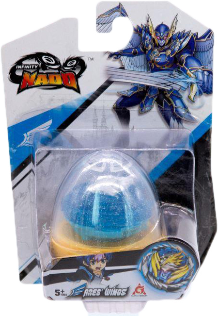 

Волчок Infinity Nado Auldey V серия Nado Egg Ares' Wings Крылья Ареса (YW634101)