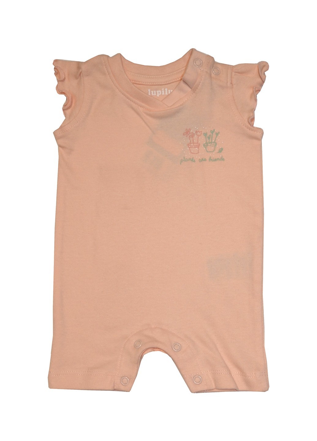 

Песочник LUPILU ромпер рост  персиковый, Песочник LUPILU ромпер рост 50 персиковый