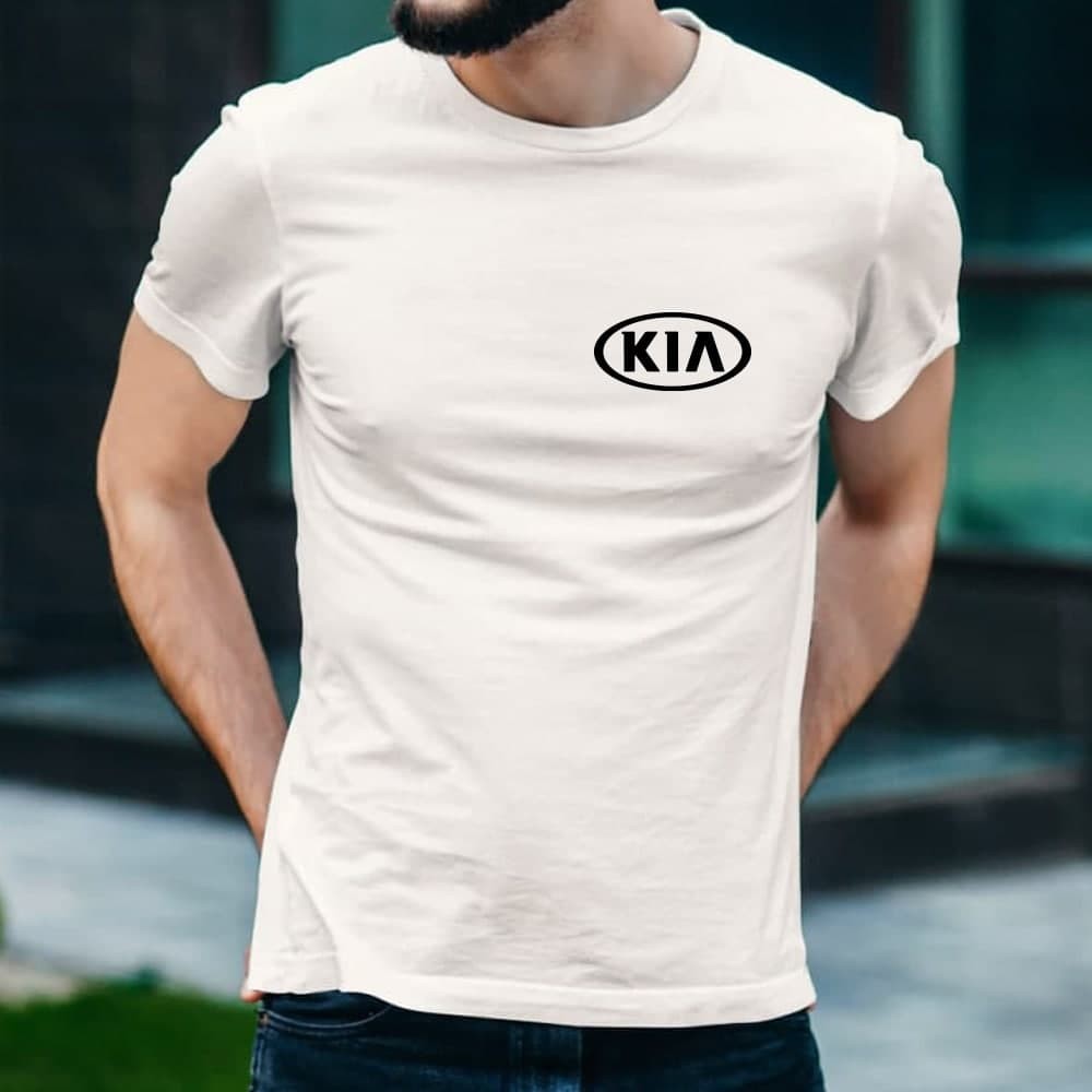 

Мужская футболка KIA белая, размер, Мужская футболка KIA белая, размер XL