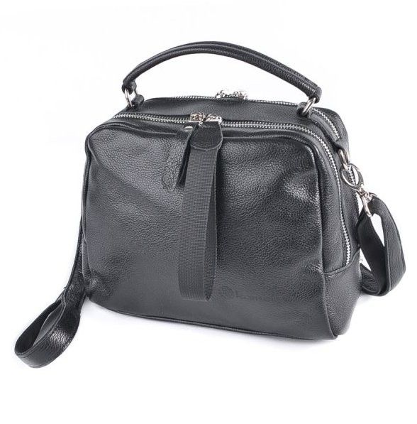 

Женская кожаная сумка Камелия М272 black